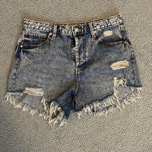 [Wild Fable] size 14 highest rise blue jean shorts